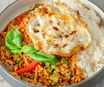 18.Pad Krapow with Fried Egg