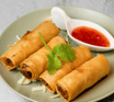 2.Veg Spring Rolls